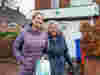Supporting an older woman to collect a prescription 