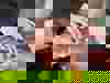 Overlapping hands