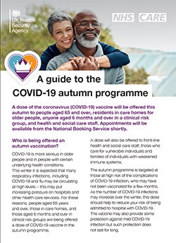 A guide to the COVID-19 aumtum programme cover
