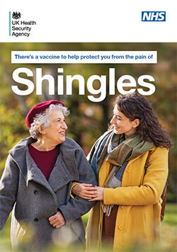 Shingles leaflet cover