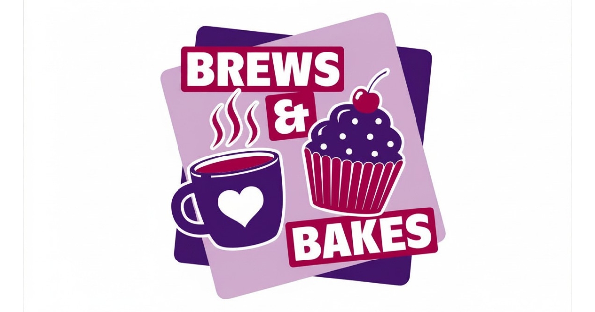 Brews & Bakes fundraiser logo from Royal Voluntary Service