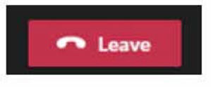 Screengrab of Leave button