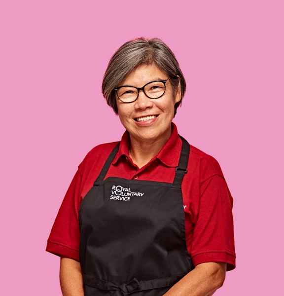 Fui is one of our hospital retail volunteers