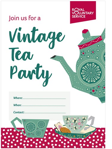Vintage Tea Party poster